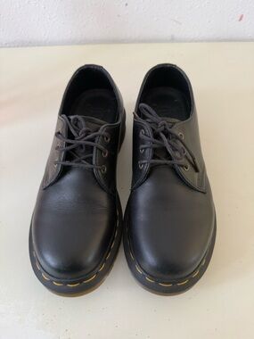 Dr. Martens Black Leather Loafers